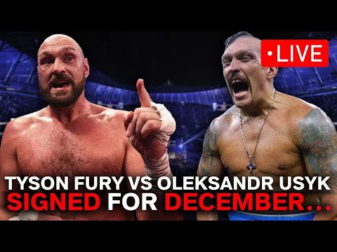 TYSON FURY OLEKSANDR USYK SIGNED ON BOTH SIDES WAS THIS ALL PART OF THE PLAN..!!