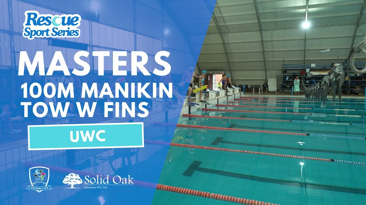 Masters 100M Manikin Tow with Fins | Lifesaving Rescue Sport Series | Full Commentary
