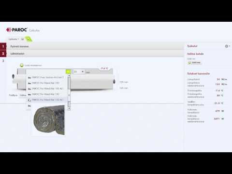 Paroc - Calculus calculator