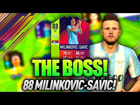THE FIFA BOSS?! 88 MILINKOVIC-SAVIC SUPER SQUAD! FIFA 18 ULTIMATE TEAM!