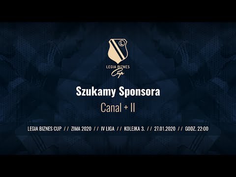 Skrót spotkania Szukamy Sponsora - Canal+ II ( Legia Biznes Cup Zima 2020 )