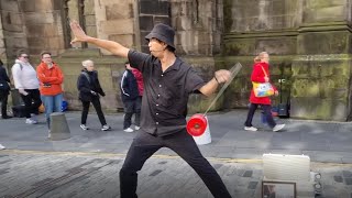Edinburgh Fringe Festival | street performers | entertainers
