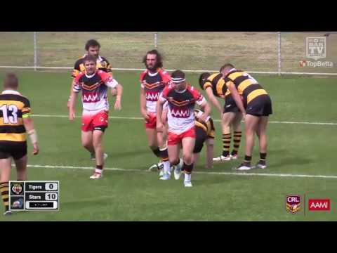 2016 AAMI CRL Champs Tier 2 Semi Final Highlights - Greater Northern Tigers v Southern Stars
