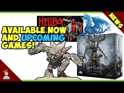 Special Witcher Announcement! Loads of games available RIGHT NOW plus a ton upcoming in May!