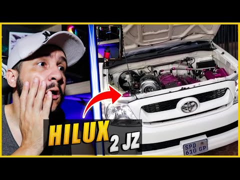 MOTIVOS PRA TER UMA HILUX ZUEIRA INSANA REACT
