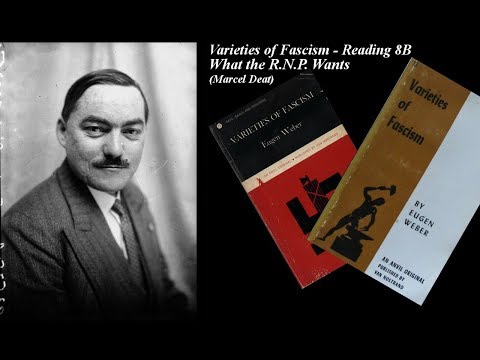 Varieties of Fascism - Reading 8B (What the R.N.P. Wants)