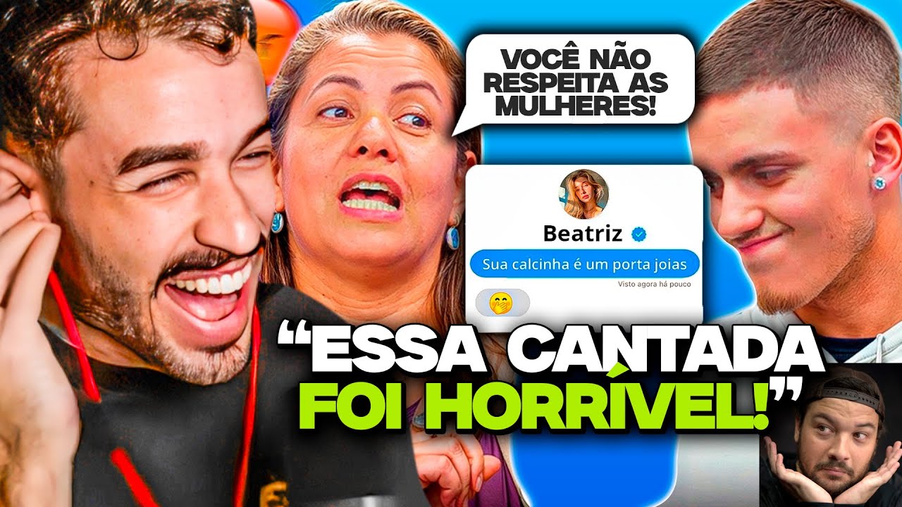 ELE MANDOU A PIOR CANTADA DO MUNDO! MÃES REAGEM ÀS DM'S DOS FILHOS | REACT PAULO VITA SHOW