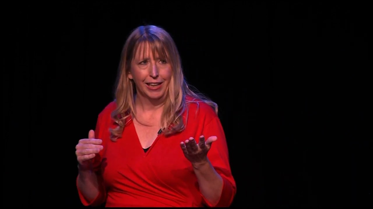Monica Parkin on stage