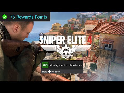 Sniper Elite 4 Monthly Xbox Game Pass Quest Guide - Get 2 Ghost Kills