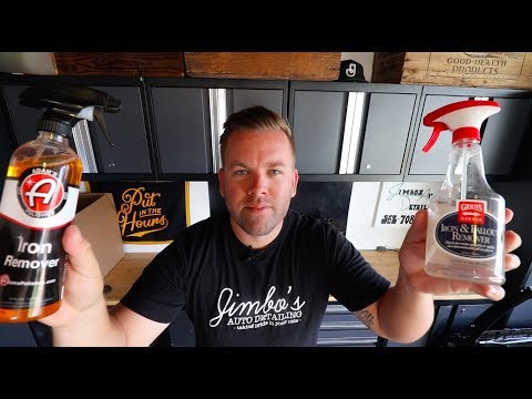 CHEAP VS EXPENSIVE: ADAM'S IRON REMOVER VS GRIOTS GARAGE IRON AND FALLOUT REMOVER