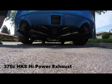 HKS Hi Power Exhaust - Nissan 370z
