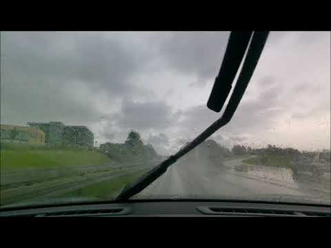 Mit dem Tesla Model S von Bad Grönenbach nach Kempten Komplett veregnet