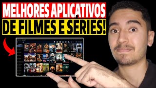 REVELEI OS MELHORES APLICATIVOS DE FILMES E SÉRIES GRÁTIS DE 2025! Melhores Apps de Streaming 2025!