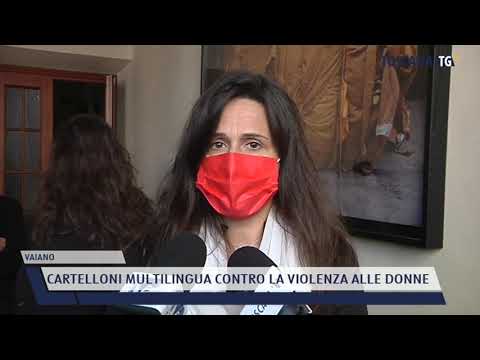 2021-10-22 VAIANO - CARTELLONI MULTILINGUA CONTRO LA VIOLENZA ALLE DONNE