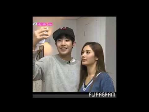 Nana (After School & Orange Caramel) in Roommate Ep 5 140601 (Chainsmokers - Selfie)