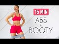 2 In 1 ABS BOOTY At Home Workout Booty Band No Repeats