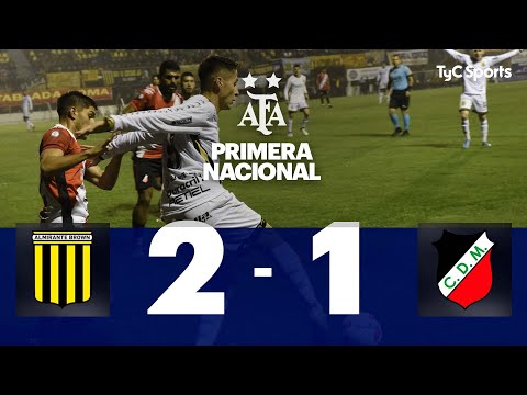 Almirante Brown 2-1 Deportivo Maipú | Primera Nacional | Fecha 26