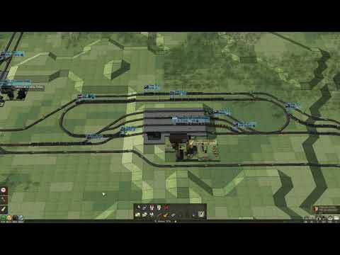 Mashinky | High-throughput station