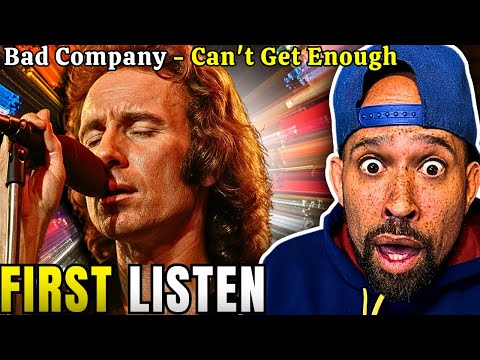 Rapper FIRST time REACTION to Bad Company - Can't Get Enough! I've never seen um LIVE...