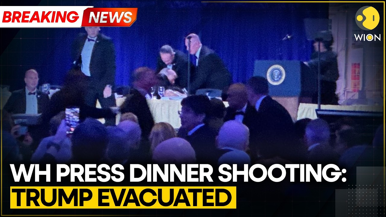 Trump Says 'Let The Show Go On' After Shooting at White House Press Dinner | WION BREAKING