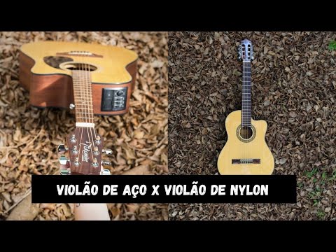 Quais as diferenças entre Violão de Aço e Violão de Nylon