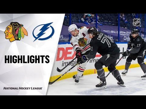 Blackhawks @ Lightning 3/20/21 | NHL Highlights