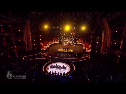 Laura Bretan and Il Volo   Nessun Dorma   America's Got Talent   September 14, 2016 cut1