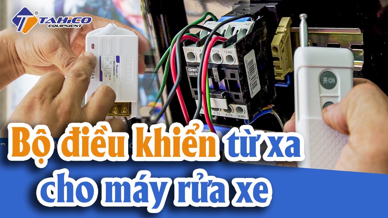 Bộ điều khiển từ xa cho máy rửa xe 25