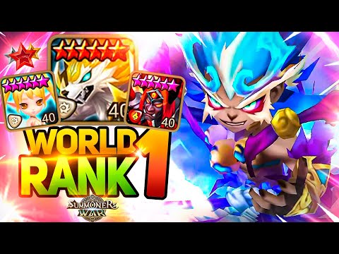 The ONLY PLAYER with OVER 2000 POINTS. WORLD RANK 1 in Summoners War