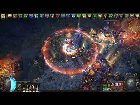 Blade Vortex Aura Stacker Scion 3.14 Mapping Showcase
