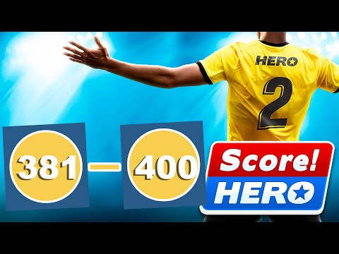 Score! Hero 2022 - SEASON 20 - Level 381 to 400 - 3 Stars