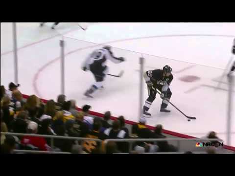 Sidney Crosby Freezes Nathan MacKinnon - October 21st, 2013