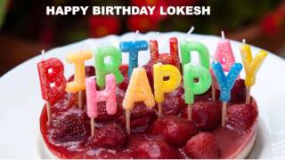 Lokesh  Cakes Pasteles - Happy Birthday