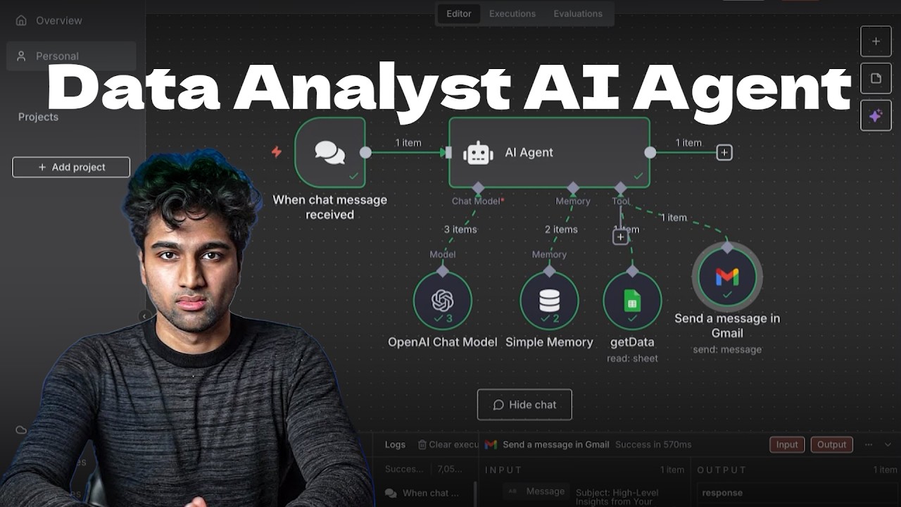 I Built a Data Analyst in n8n (here's what happened)