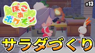 【ぽこあポケモン】サラダをつくろう