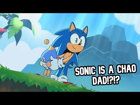 Sonic is now a Father|Reacting to Chao In Space