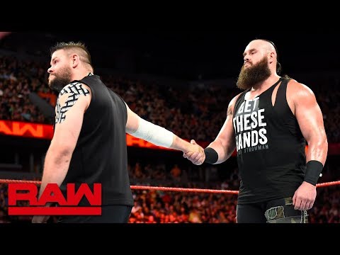 Kevin Owens attempts to befriend Braun Strowman: Raw, June 18, 2018