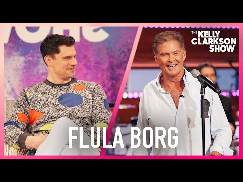 Flula Borg Is A David Hasselhoff Superfan