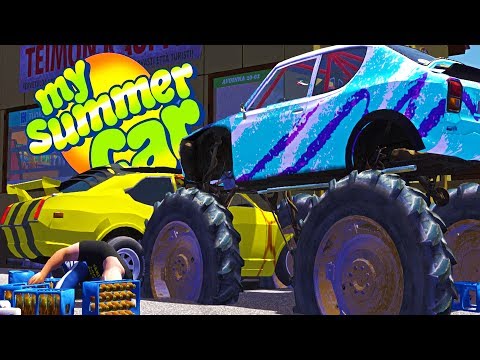 MY SUMMER MONSTER TRUCK! Turning the Satsuma Into a Beast - My Summer Car Gameplay Highlights Ep 65