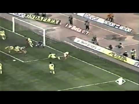 Serie A 1991-1992, day 10 Bari - Lazio 1-2 (Doll, Platt, Riedle)