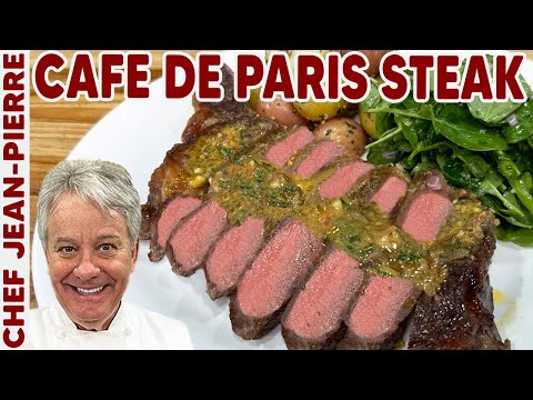 Cafe Paris Steak with Compound Butter