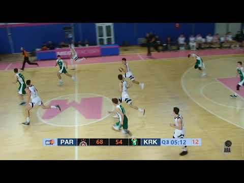 #ABAFutureStars 2019/20 highlights: U19 Partizan NIS - U19 Krka (1.12.2019)