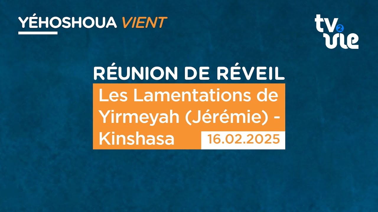 Thumbnail of video: Les Lamentations de Yirmeyah ( Jérémie ) mission à Kinshasa