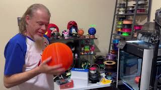 Airless Basketball 3D Printed The Fails & Success… It Did NOT Go as Planned 😬