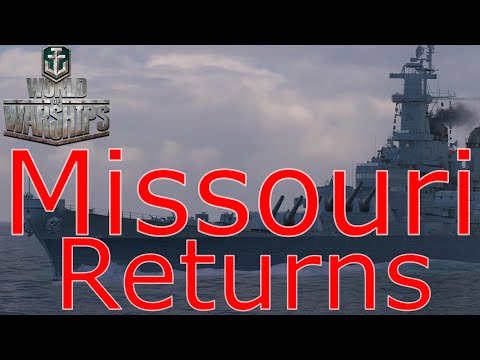 World of Warships- Missouri Is Returning For Purchase