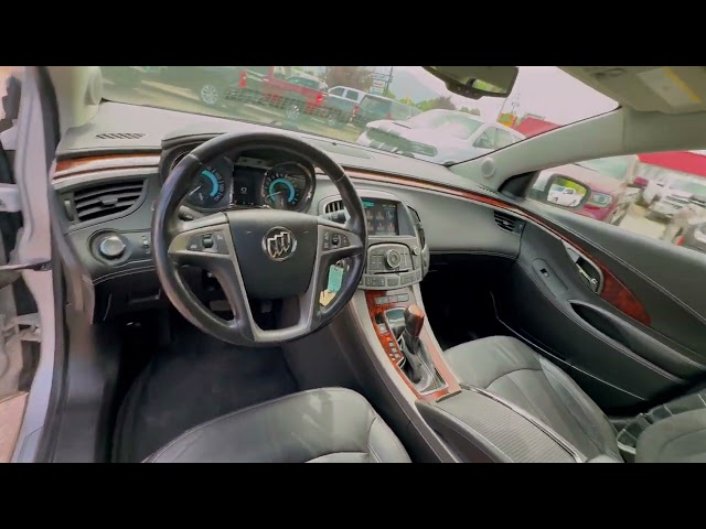 2013 BUICK LACROSSE SEDAN V6, 3.6 LITER LEATHER SEDAN 4D