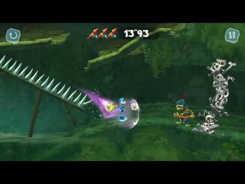Rayman Adventures Time attack (Use 1 incrediball)