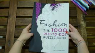 FASHION THE 1000 DOT-TO-DOT PUZZLE BOOK - flip through