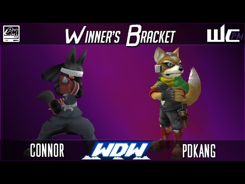 WDW - 11/18/15 - Connor (Lucario) vs PDKang (Fox) - Winner's Bracket