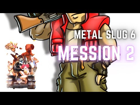 Metal Slug 6 Mission 2 Metal Slug 6 Remastered (PS4 Pro) - One Life Full Game (No Death, Level-8)